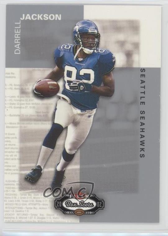2002 Fleer Box Score Darrell Jackson #51 0q3