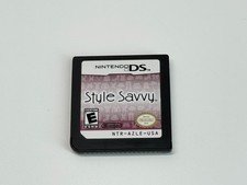 Style Savvy (Nintendo DS) Video Game Cartridge Authentic & Tested