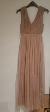 bridesmaid dress. Dusty pink. Prom.