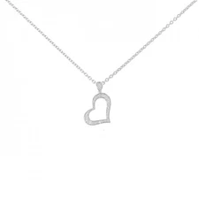 Authentic Piaget Piaget Heart Necklace  #260-008-177-5156