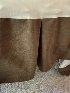 Vintage Bedskirt   By Pamela Klein Queen 