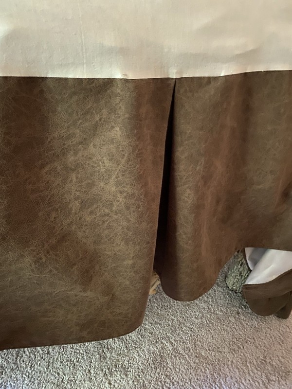 Vintage Bedskirt   By Pamela Klein Queen 