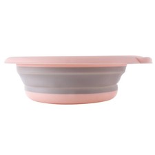 1pc Baby Folding Washbasin Cartoon Pattern Washbasin Wash Basin