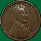 1922-D Lincoln Wheat Cent Extremely Fine XF Coin #39531