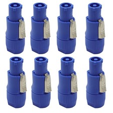 8PC NAC3FCA PowerCon Cable Connector Power in adapter Replacement for Neutrik