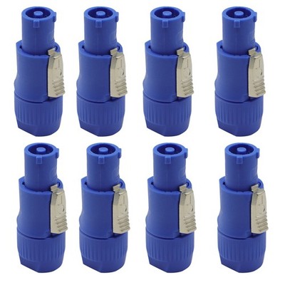 8PC NAC3FCA PowerCon Cable Connector Power in adapter Replacement for Neutrik
