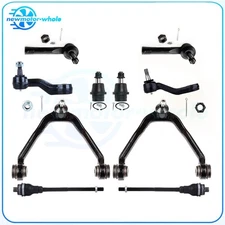 Front Upper Control Arm Ball Joint Tie Rod End Suspension For GMC Sierra 1500