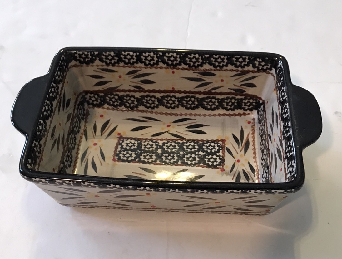 Temp-Tations Old World Tara Ovenware Loaf Pan 8x6x3 In.