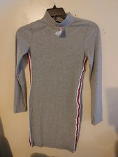 Joe Boxer Women's Gray Medium Sweater Dress Nwt