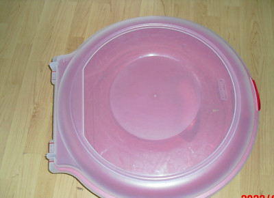 Sterilite  Kunststoff-Kranz-Aufbewahrungsbehälter Box  63,2x62,5x18,7 cm