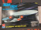 Star Trek USS Enterprise AMT ERTL Model Kit w/ Fiber Optic Lights 1994