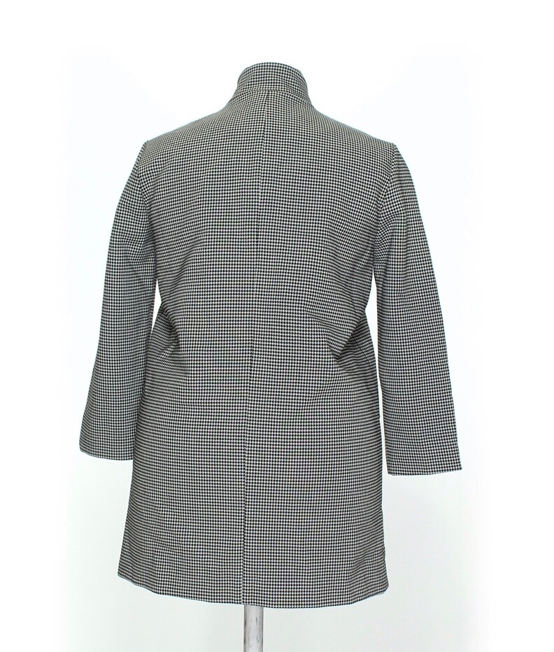 Express Houndstooth Long Blazer Jacket Womens Lar… - image 3