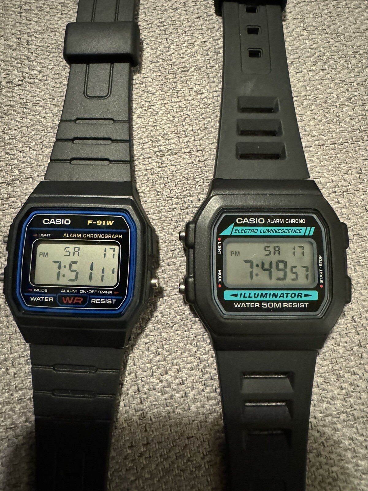 Two Casio Digital Watches eBay