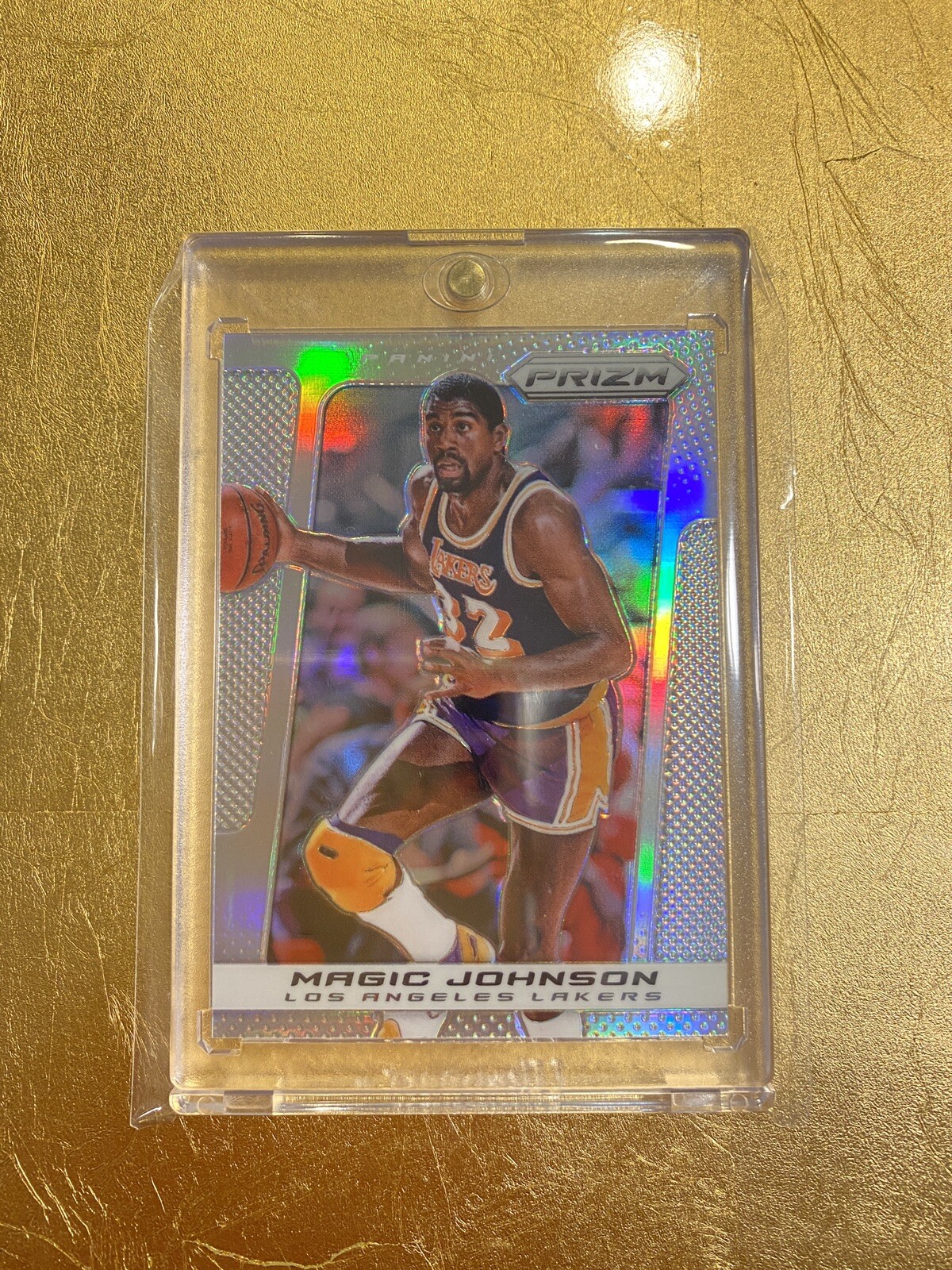 2013-14 Magic Johnson Prizm Silver Refractor Lakers INVEST!! 📈🔥
