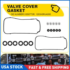Engine Valve Cover Gasket Set Fits For Honda Odyssey 2008-2017 3.5L V6 3471cc