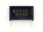 1x Siemens 0.1μF 250V-, B32234 0.1M 250 (100nF,uF,0.1M250,capacitor)D89