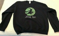 Unique  Gently worn Halloween Ladies Sweatshirt by Gildan - Size Large