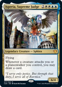 Isperia, Supreme Judge x4 - Commander 2020 - NM-Mint, English - Commander 2020