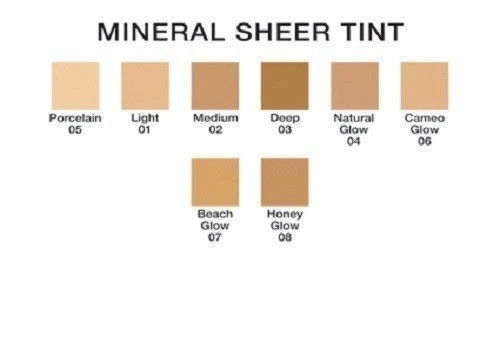 Mineral Sheer Tint SPF20, Tinted Moisturizer, Foundation Choose your Color - Image 2 of 3