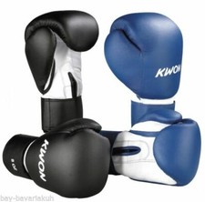 Fitness KWON Boxhandschuhe LEDER PU 8 10 12 1...