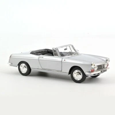 PEUGEOT 404 Cabriolet 1967 Silver - 1:18 NOREV 184835 - Photo 1/3
