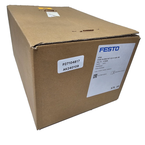 Festo 573606 VTUG-14-VRLK-B1T-Q12-U-Q5S-5M Valve Terminal | eBay