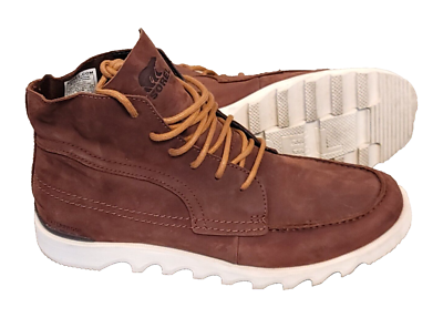 Sorel Kezar Moc Toe Oatmeal Leather Lace-up Waterproof Chukka