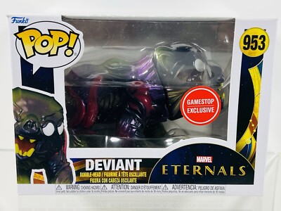 Funko Pop Deviant 953 Marvel Eternals Gamestop Exclusive Bobblehead Vinyl Figure