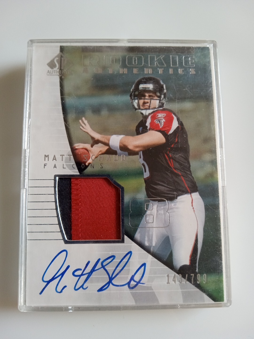 2004 Upper Deck SP Rookie Auto Jersey #187 143/799 Matt Schaub