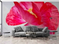 3D Flower Feature Wallpaper Wall Mural Removable Self-adhesive Sticker 669