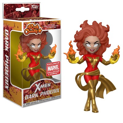 Funko Rock Candy: Marvel X-Man Dark Phoenix Figure Amazon (AM)  (Exclusive) 889698362092|