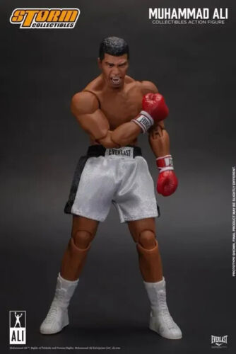 Storm Toys Muhammad Ali Boxeador Campeón Tres Cabezas Cara Modelo Coleccionable - Imagen 4 de 12