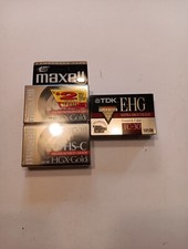 VHS-C, Video Tapes, TDK, MAXELL, Lot Of 3, New Sealed