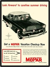 Get a MOPAR Vacation Checkup NOW! Metal Sign: 12x16" & Free Shipping