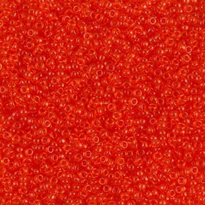 Miyuki Rocailles 15-139 transparent tangerine 5g