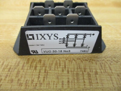 IXYS VUO 50-18 No3 Module VUO5018No3 (Pack of 3)