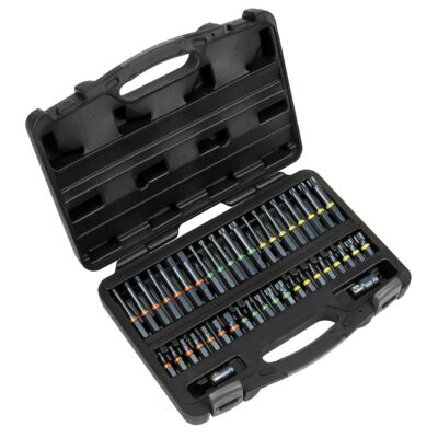 Sealey AK21901 TRX-Star*/Sechskant/Spline Bit Set Impact 42 Stck. 3/8'''' & 1/2'''' Sq Antrieb