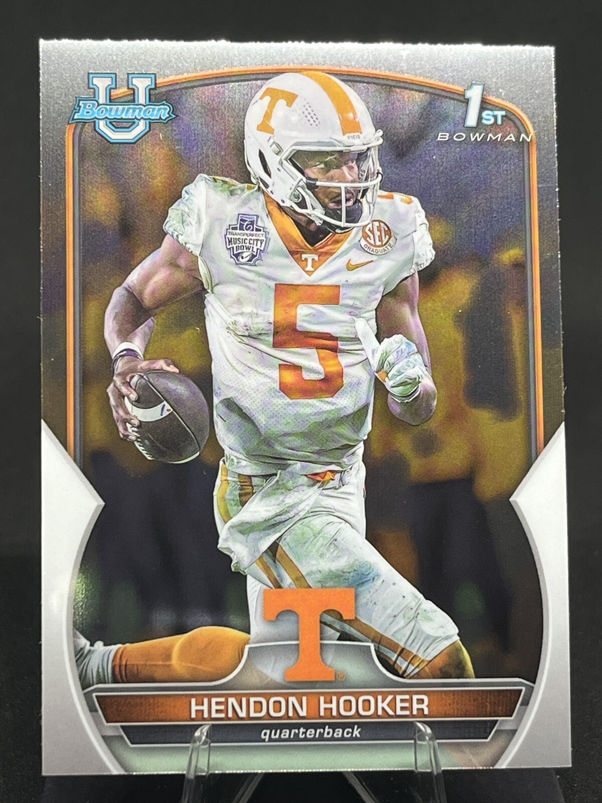 HENDON HOOKER 2022 1st Bowman U Chrome #21 Tennessee Vols Detroit Lions Rookie