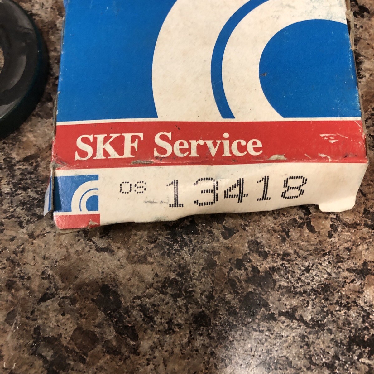 SKF 13418 Spring Loaded Grease Seal - Bi-Directional Wave Seal For General Purpose, -40°F To 250°F
