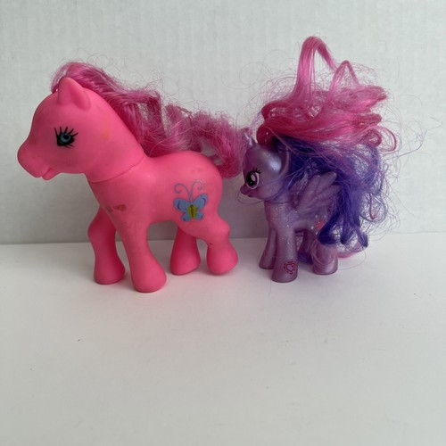 Hasbro My Little Pony G4 Pearlized Twilight Sparkle Brushable Pony Plus 1 Pony - Picture 2 of 4