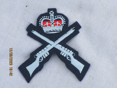 No. 2 Dress Abz. RAF, ATC  Rifle Marksman, Skill-at-arms,Gewehre & Krone,77x80mm