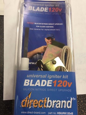 Universal Hot Surface Igniter Kit, 120 Volt Silicon Nitride Blade Style 