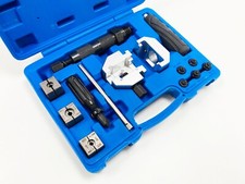 Brake Pipe Flaring Tool Kit Turret Type Double & Convex Flares Copper Steel Alu