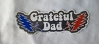 Grateful Dead Grateful Dad 5.75 x 2 inches Sticker