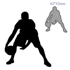 Basketball Player Metal Cutting Dies Decoration Scrapbooking Card Making