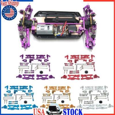 12Pcs Upgrades RC Parts Kit For Wltoys 144001 144002 124016 124017 124018 124019