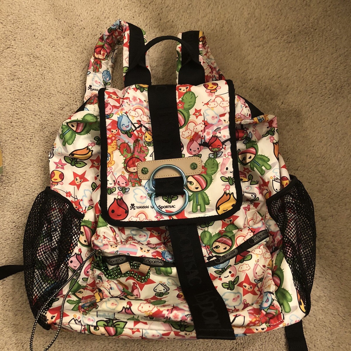 Tokidoki Lesportac Backpack Original Print bag