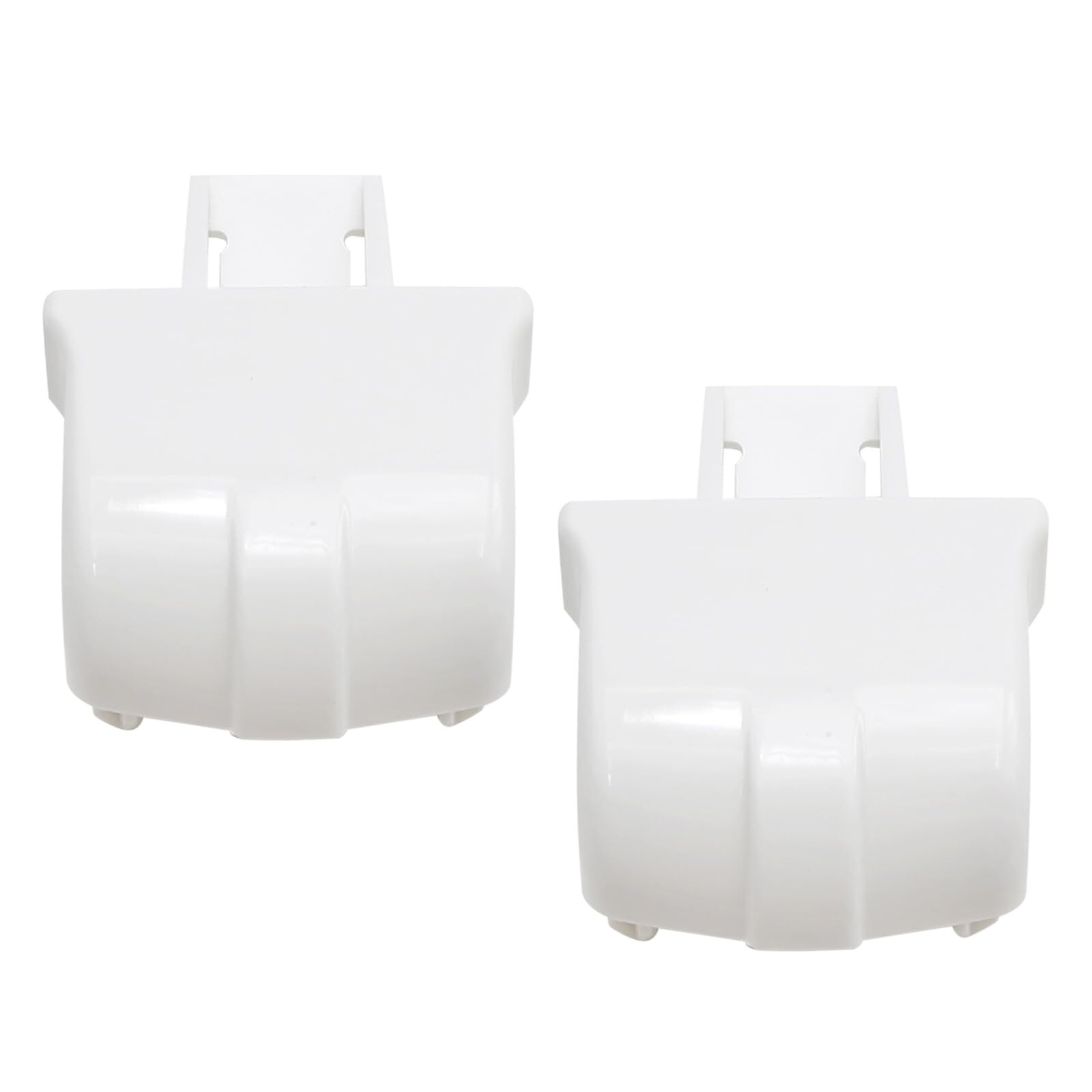 2Pcs WR2X7617 Refrigerator Door Shelf Retainer Bar Support End Cap Replacemen...