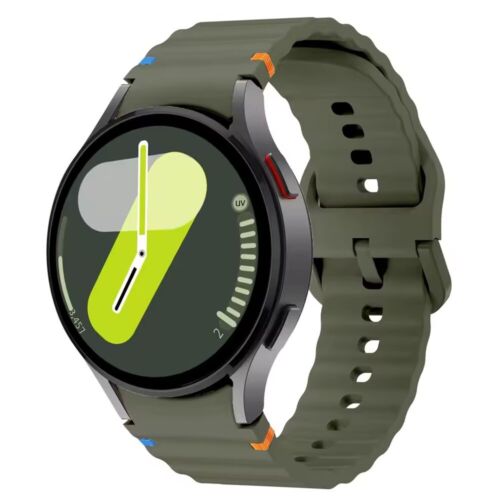 Silicone Watch Band Strap For Samsung Galaxy Watch 7 6 5 4 FE 40mm 44mm Sport Au - Picture 17 of 17