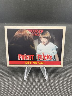 2023 Zerocool Stranger Things Fright Flicks Let Me Go! Base Card #23